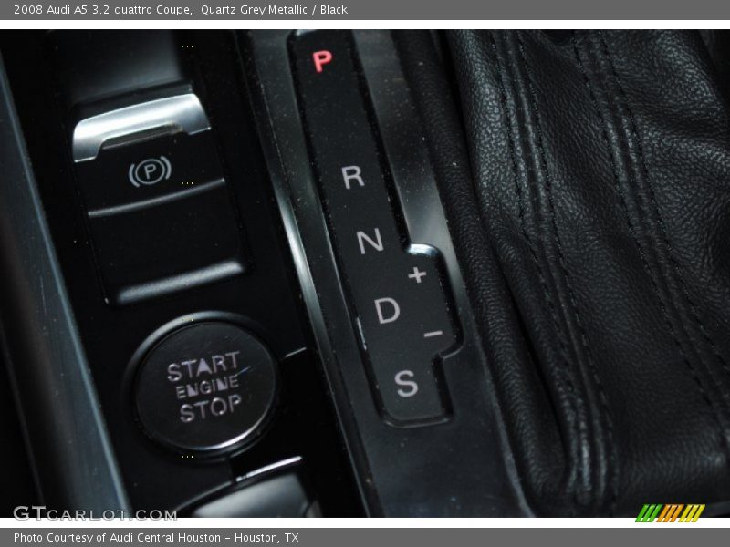 Quartz Grey Metallic / Black 2008 Audi A5 3.2 quattro Coupe