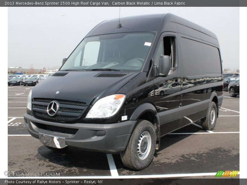 Carbon Black Metallic / Lima Black Fabric 2013 Mercedes-Benz Sprinter 2500 High Roof Cargo Van