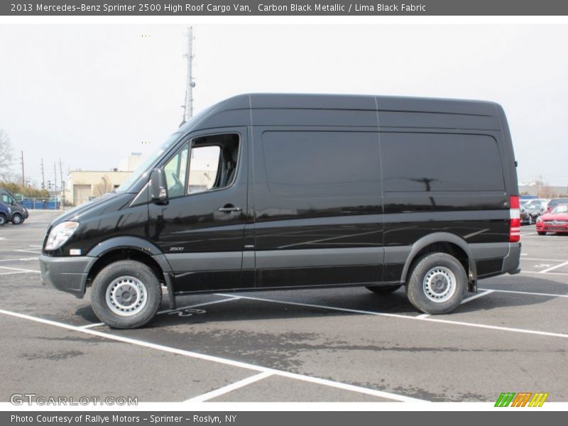  2013 Sprinter 2500 High Roof Cargo Van Carbon Black Metallic