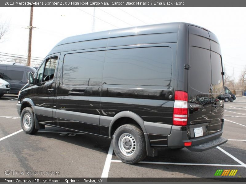  2013 Sprinter 2500 High Roof Cargo Van Carbon Black Metallic