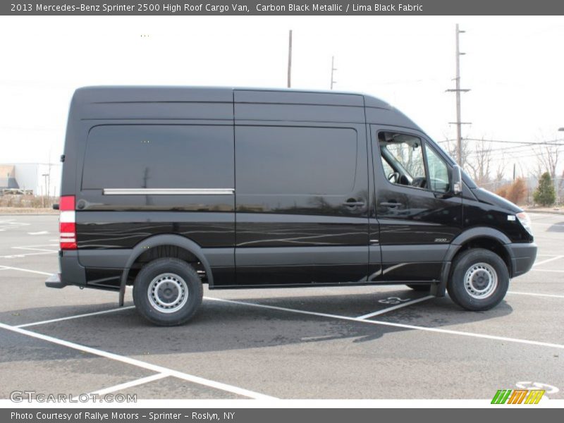 Carbon Black Metallic / Lima Black Fabric 2013 Mercedes-Benz Sprinter 2500 High Roof Cargo Van