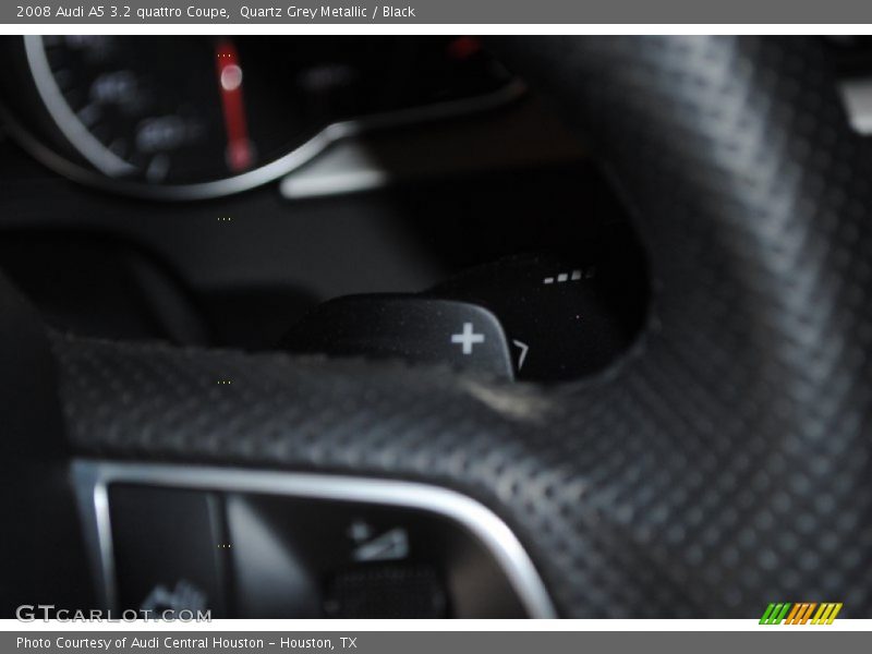 Quartz Grey Metallic / Black 2008 Audi A5 3.2 quattro Coupe