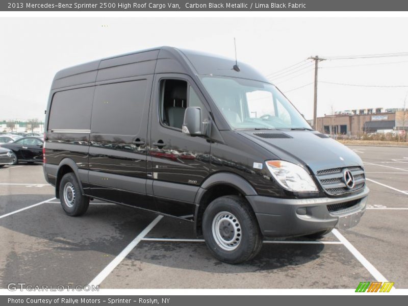 Front 3/4 View of 2013 Sprinter 2500 High Roof Cargo Van