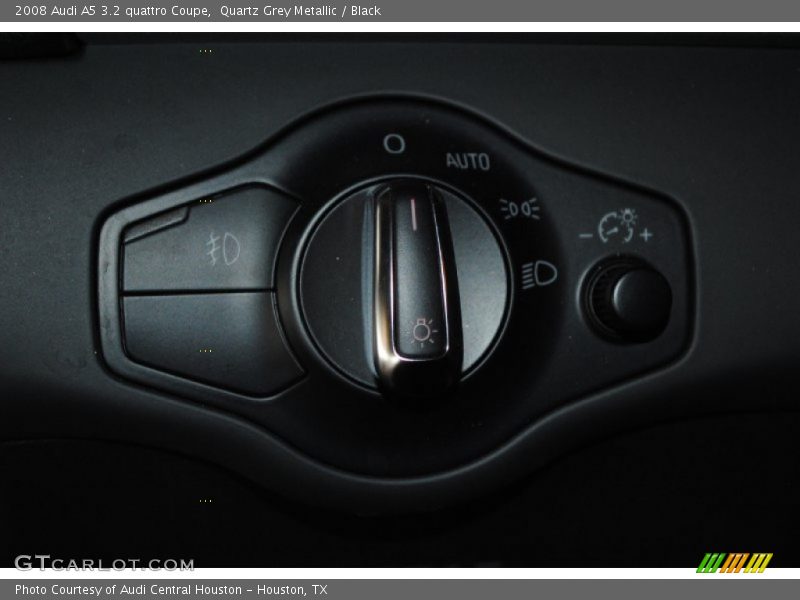 Quartz Grey Metallic / Black 2008 Audi A5 3.2 quattro Coupe