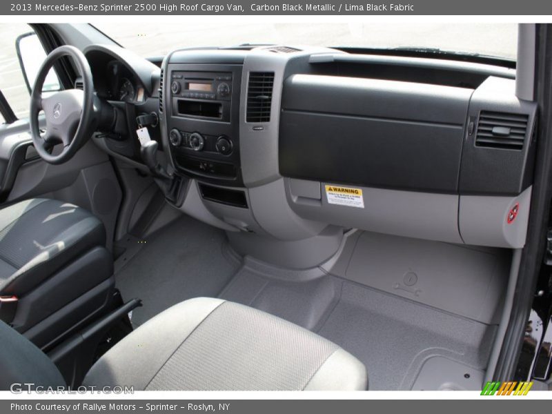 Dashboard of 2013 Sprinter 2500 High Roof Cargo Van