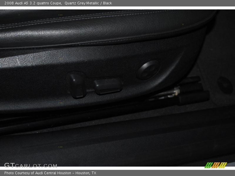 Quartz Grey Metallic / Black 2008 Audi A5 3.2 quattro Coupe
