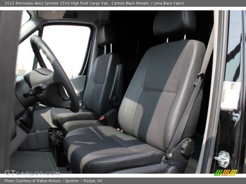 Front Seat of 2013 Sprinter 2500 High Roof Cargo Van
