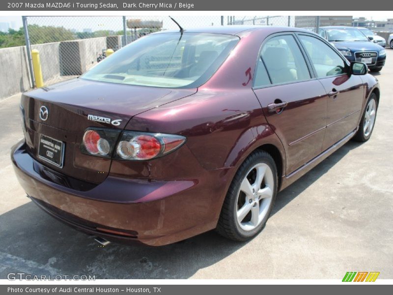 Dark Cherry Mica / Beige 2007 Mazda MAZDA6 i Touring Sedan