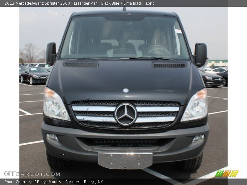 Black Blue / Lima Black Fabric 2013 Mercedes-Benz Sprinter 2500 Passenger Van