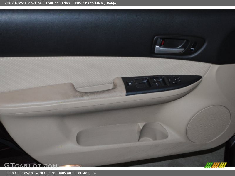 Dark Cherry Mica / Beige 2007 Mazda MAZDA6 i Touring Sedan