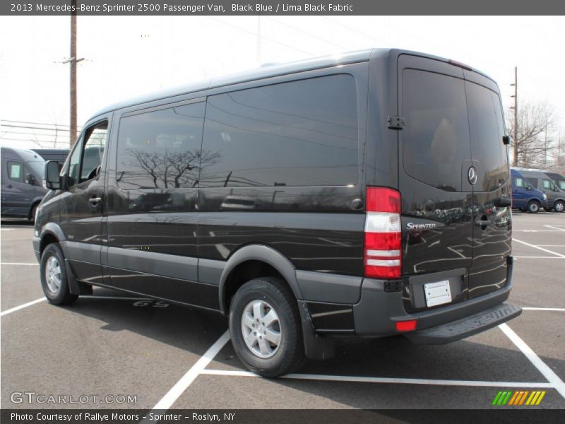 Black Blue / Lima Black Fabric 2013 Mercedes-Benz Sprinter 2500 Passenger Van