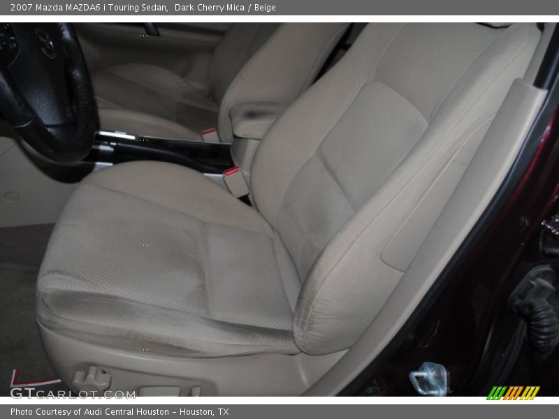 Dark Cherry Mica / Beige 2007 Mazda MAZDA6 i Touring Sedan