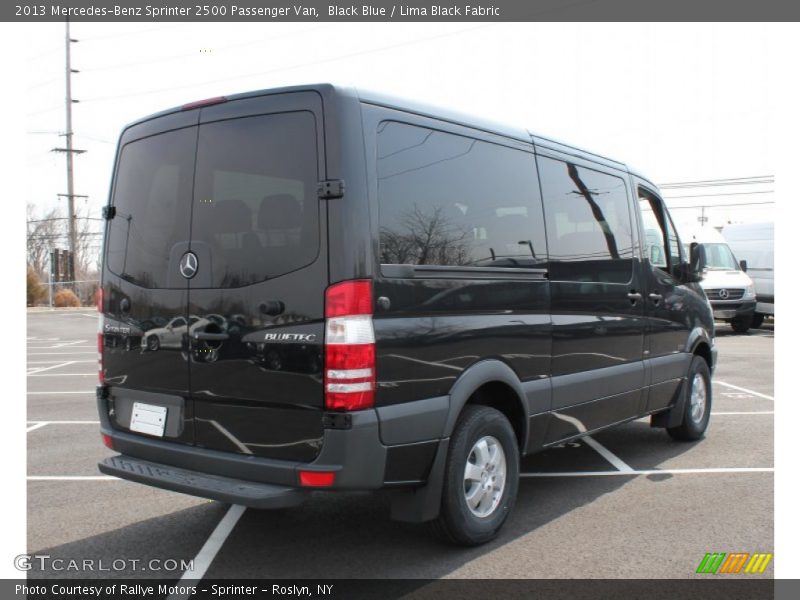 Black Blue / Lima Black Fabric 2013 Mercedes-Benz Sprinter 2500 Passenger Van