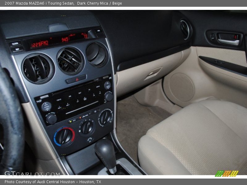 Dark Cherry Mica / Beige 2007 Mazda MAZDA6 i Touring Sedan