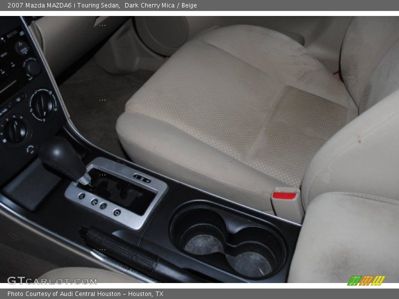 Dark Cherry Mica / Beige 2007 Mazda MAZDA6 i Touring Sedan