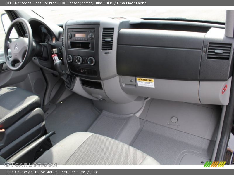 Dashboard of 2013 Sprinter 2500 Passenger Van