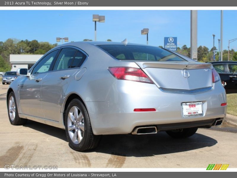 Silver Moon / Ebony 2013 Acura TL Technology