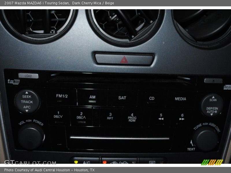 Dark Cherry Mica / Beige 2007 Mazda MAZDA6 i Touring Sedan
