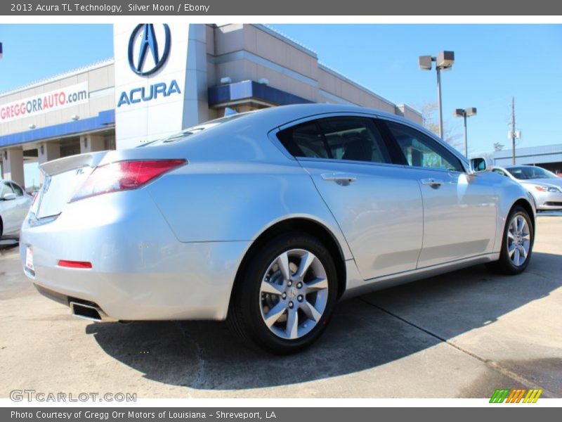 Silver Moon / Ebony 2013 Acura TL Technology