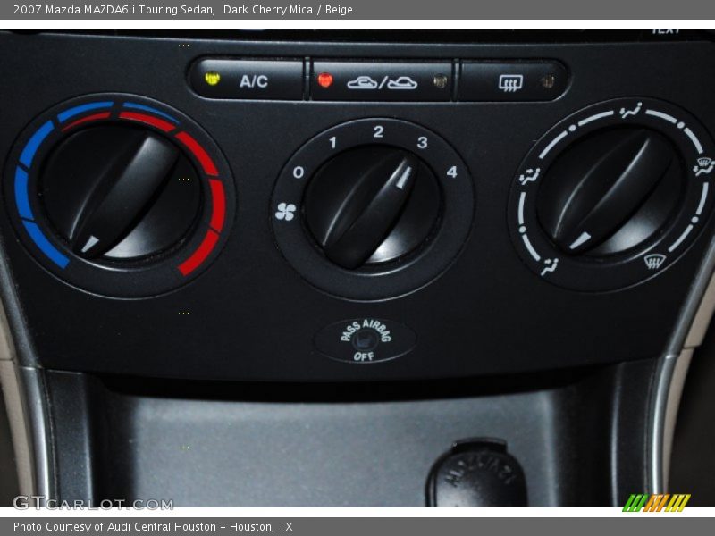 Dark Cherry Mica / Beige 2007 Mazda MAZDA6 i Touring Sedan