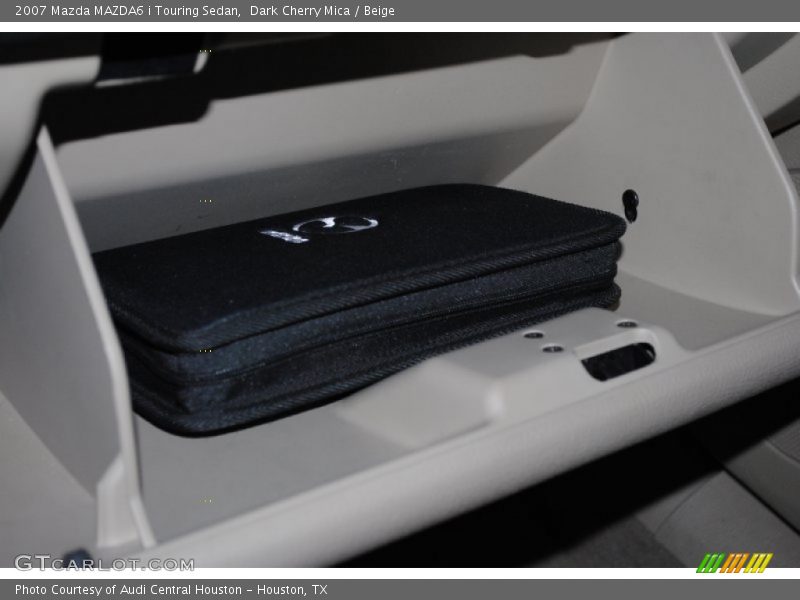 Dark Cherry Mica / Beige 2007 Mazda MAZDA6 i Touring Sedan