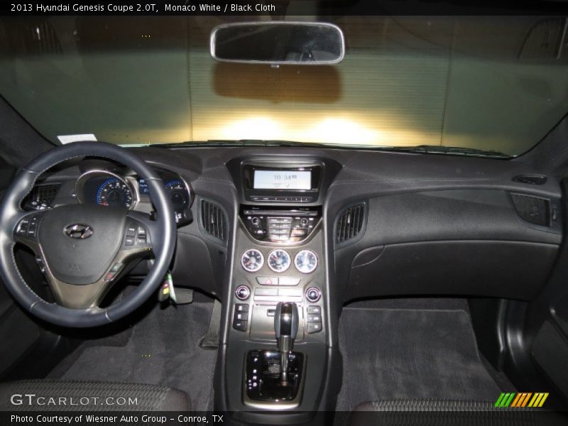 Dashboard of 2013 Genesis Coupe 2.0T