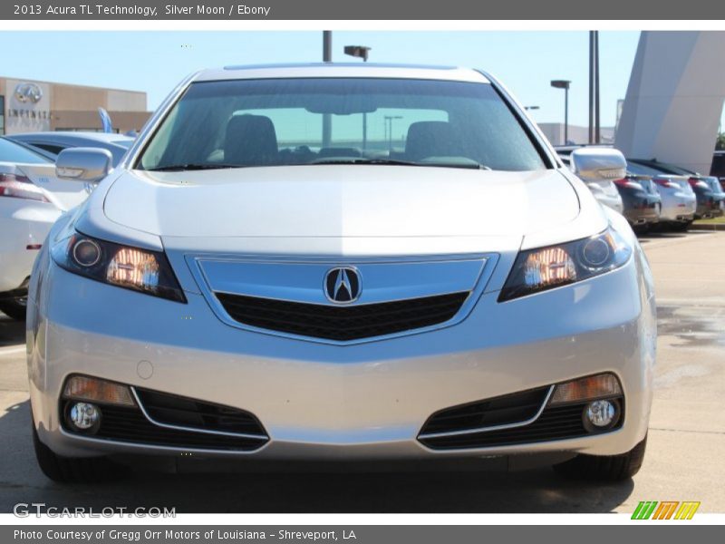 Silver Moon / Ebony 2013 Acura TL Technology