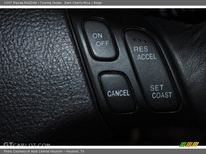 Dark Cherry Mica / Beige 2007 Mazda MAZDA6 i Touring Sedan