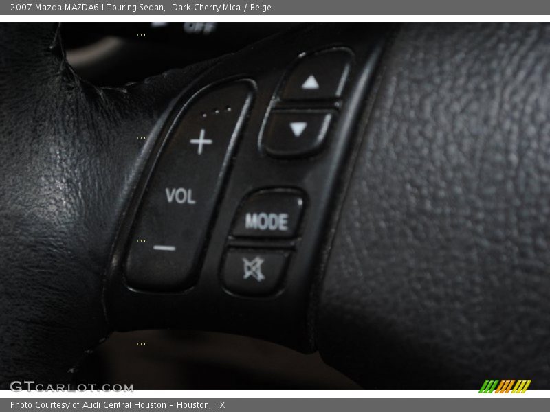 Dark Cherry Mica / Beige 2007 Mazda MAZDA6 i Touring Sedan