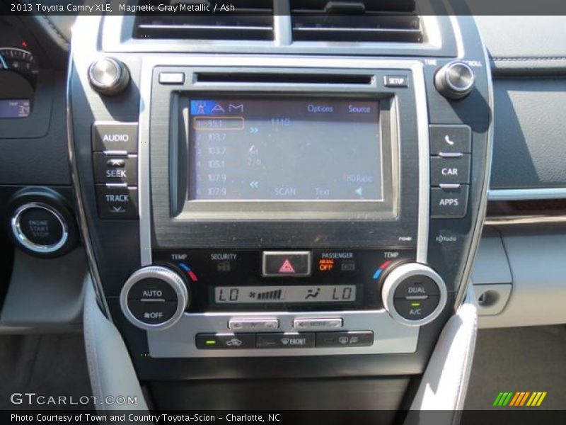 Magnetic Gray Metallic / Ash 2013 Toyota Camry XLE
