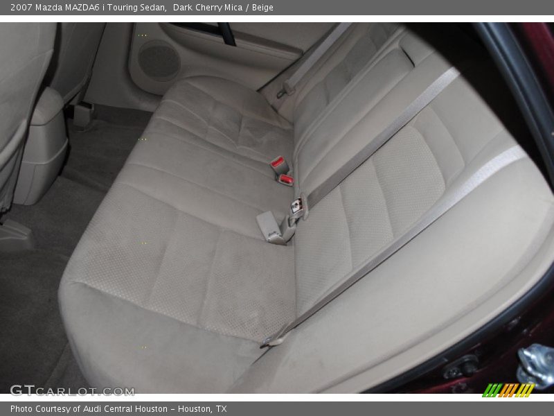 Dark Cherry Mica / Beige 2007 Mazda MAZDA6 i Touring Sedan