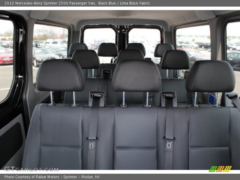 Rear Seat of 2013 Sprinter 2500 Passenger Van
