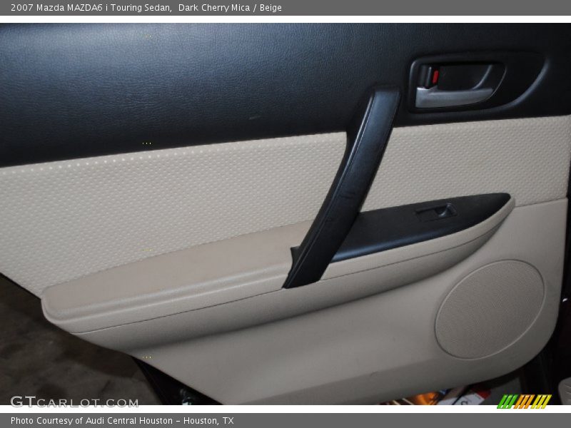 Dark Cherry Mica / Beige 2007 Mazda MAZDA6 i Touring Sedan