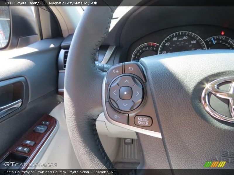 Magnetic Gray Metallic / Ash 2013 Toyota Camry XLE