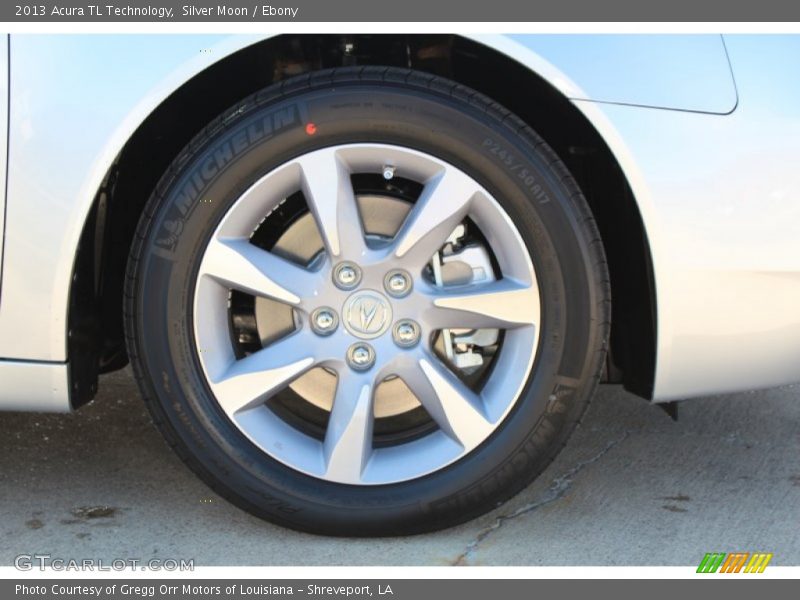 Silver Moon / Ebony 2013 Acura TL Technology
