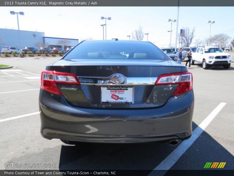 Magnetic Gray Metallic / Ash 2013 Toyota Camry XLE