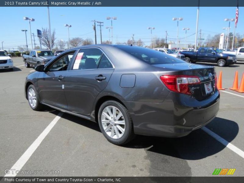 Magnetic Gray Metallic / Ash 2013 Toyota Camry XLE