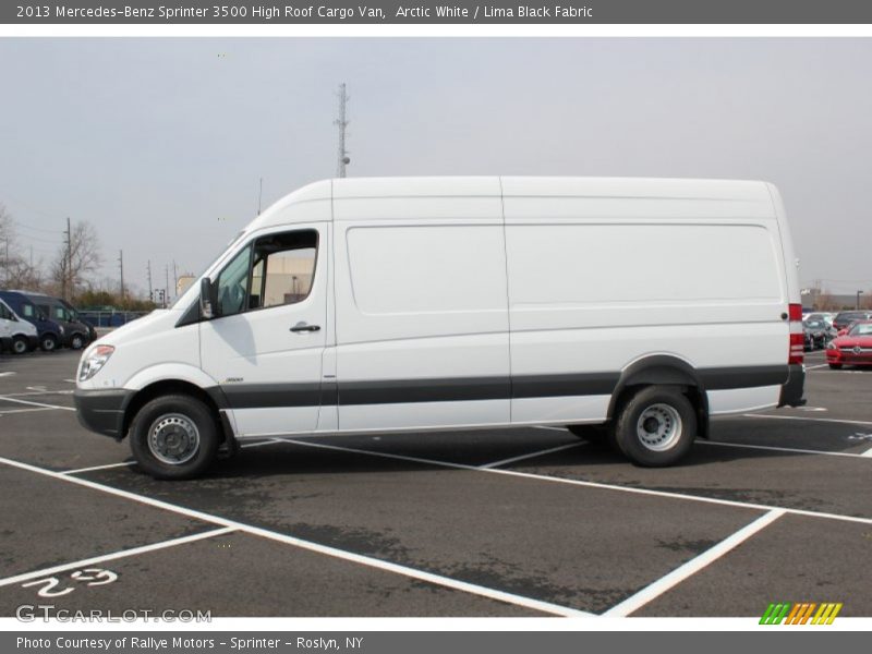  2013 Sprinter 3500 High Roof Cargo Van Arctic White