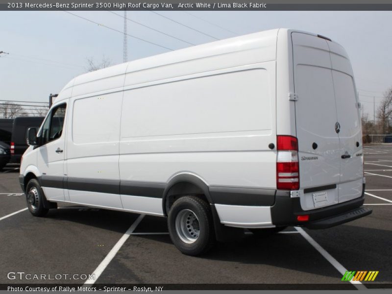 Arctic White / Lima Black Fabric 2013 Mercedes-Benz Sprinter 3500 High Roof Cargo Van