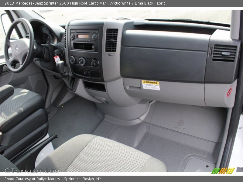 Dashboard of 2013 Sprinter 3500 High Roof Cargo Van