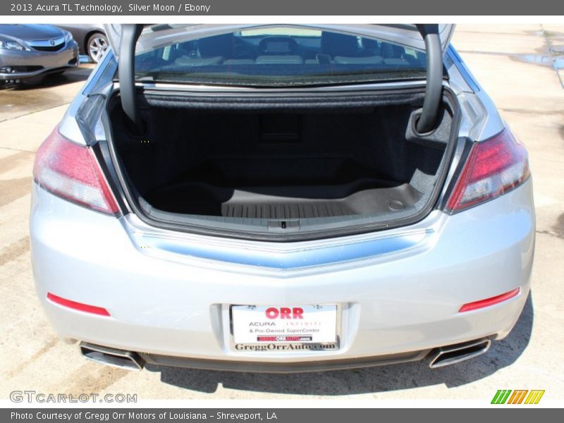 Silver Moon / Ebony 2013 Acura TL Technology