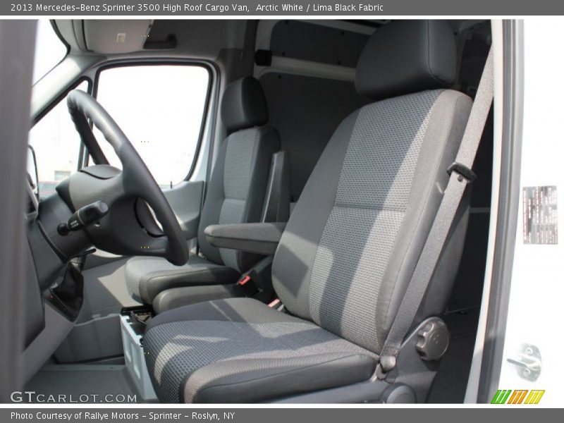Arctic White / Lima Black Fabric 2013 Mercedes-Benz Sprinter 3500 High Roof Cargo Van