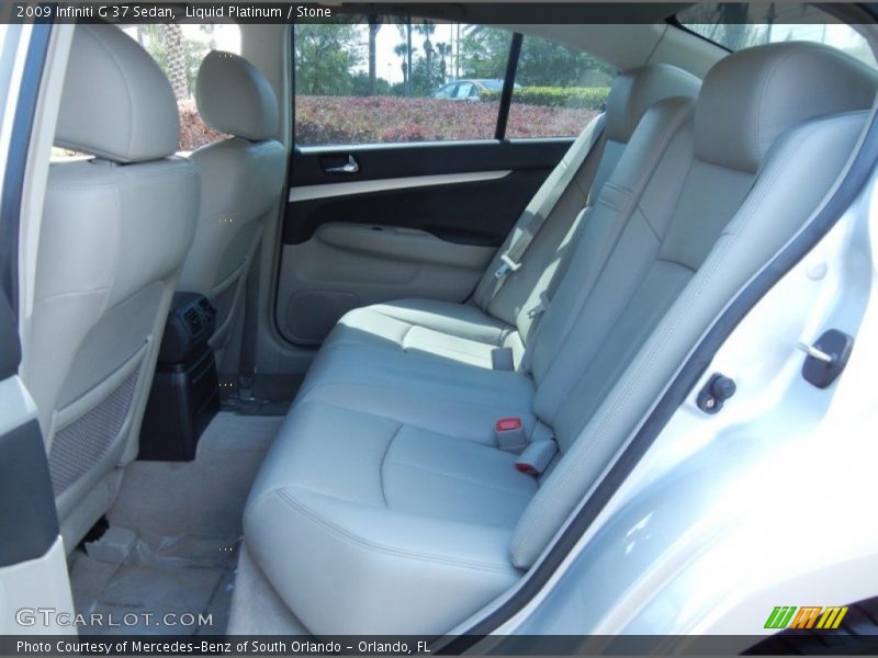 Liquid Platinum / Stone 2009 Infiniti G 37 Sedan
