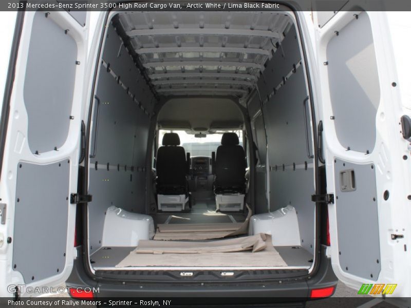 Arctic White / Lima Black Fabric 2013 Mercedes-Benz Sprinter 3500 High Roof Cargo Van