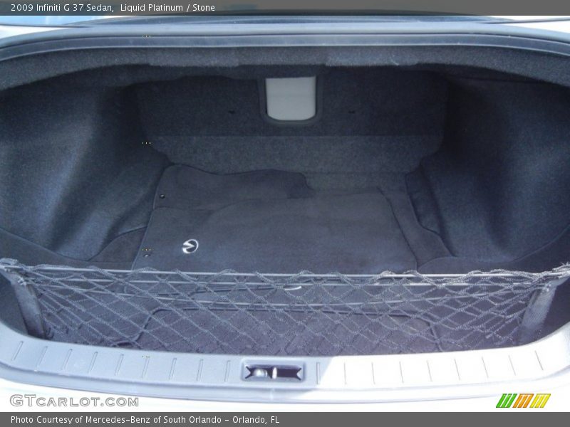 Liquid Platinum / Stone 2009 Infiniti G 37 Sedan