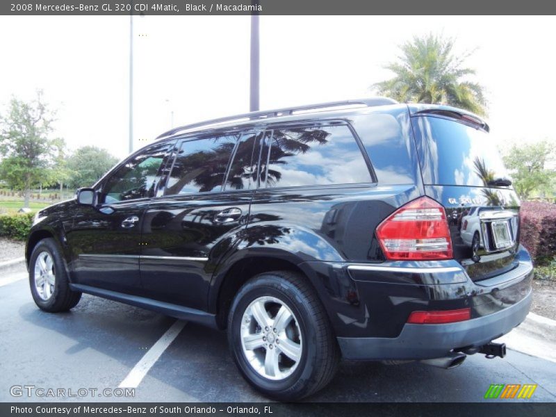 Black / Macadamia 2008 Mercedes-Benz GL 320 CDI 4Matic