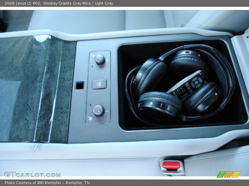Smokey Granite Gray Mica / Light Gray 2008 Lexus LS 460