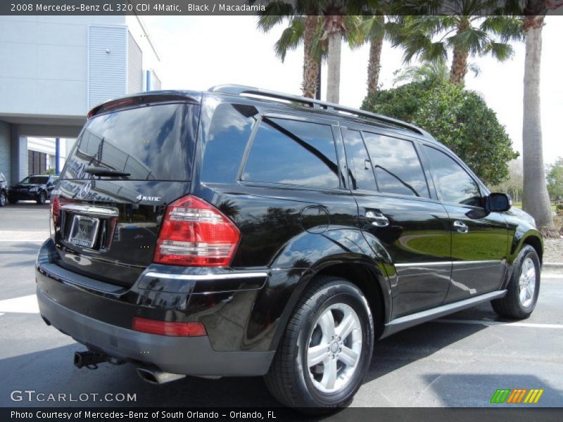 Black / Macadamia 2008 Mercedes-Benz GL 320 CDI 4Matic