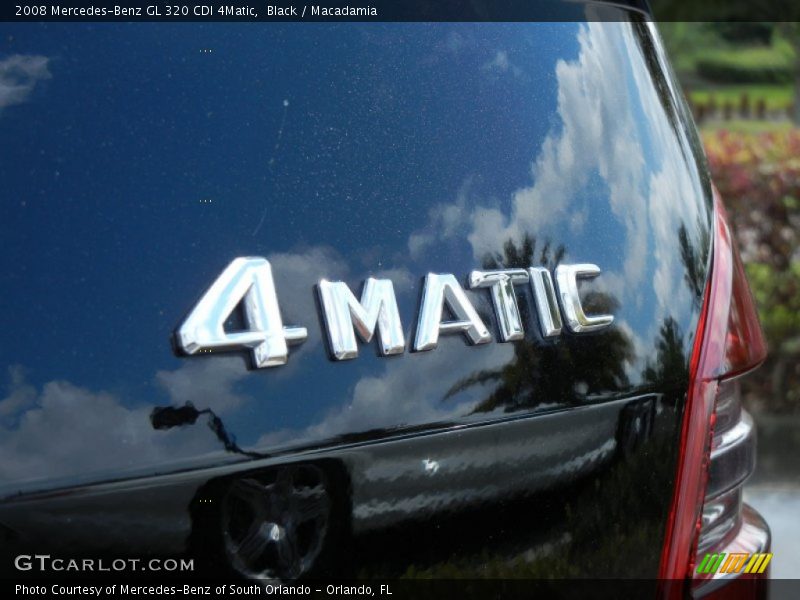 Black / Macadamia 2008 Mercedes-Benz GL 320 CDI 4Matic