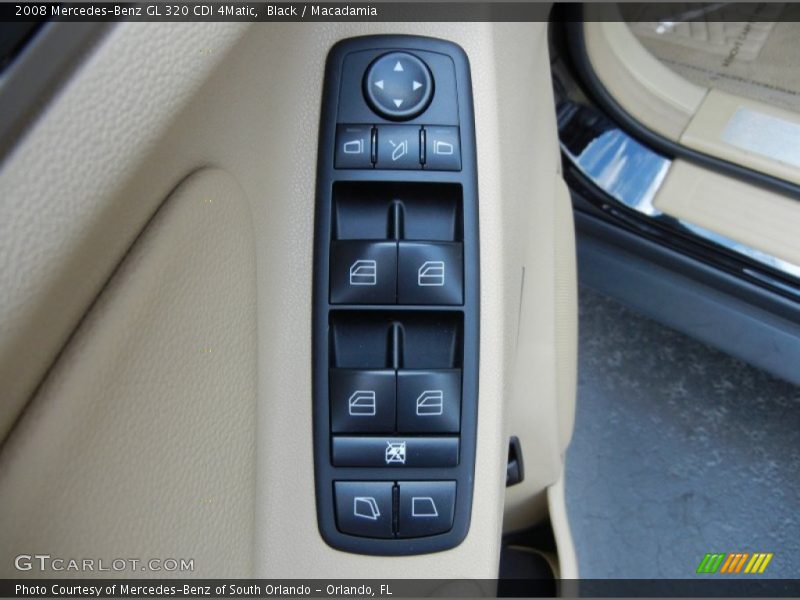 Black / Macadamia 2008 Mercedes-Benz GL 320 CDI 4Matic